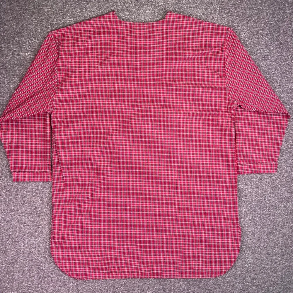 Disney Nightshirt Womens L/XL Red Plaid Winnie Pooh Eeyore Christmas Sleepwear - Picture 16 of 16